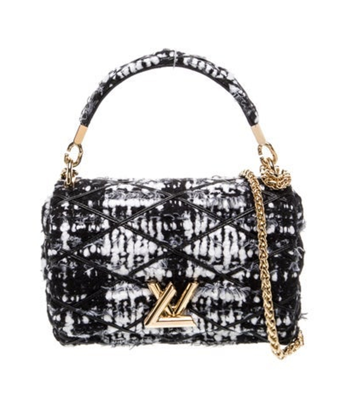 Louis Vuitton Vuitton Tweed Malletage Go 14 Pm W Tags