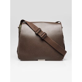 Louis Vuitton Louis Vuitton Brown Taiga Leather Viktor Messenger Bag