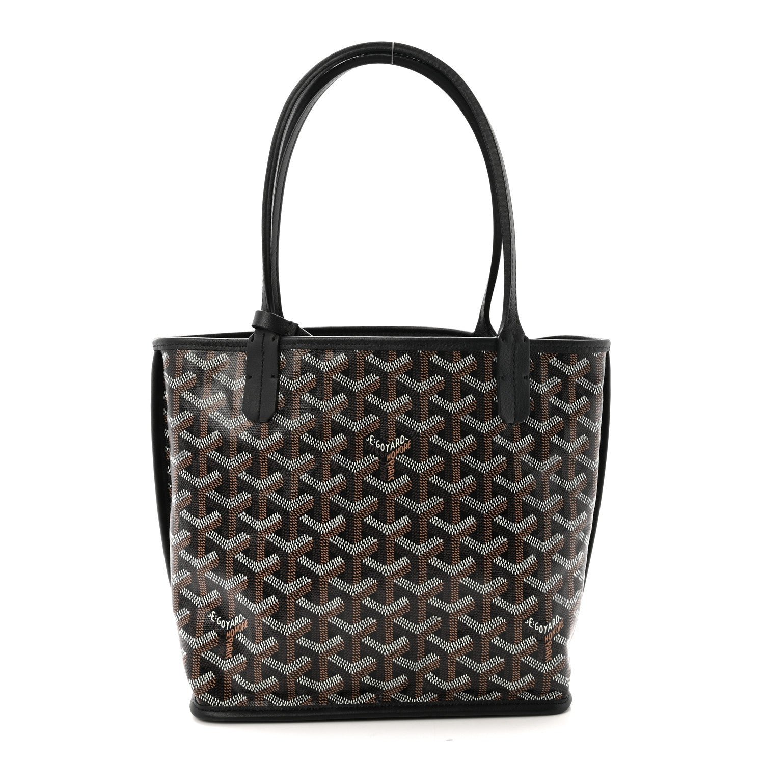 Goyard Goyardine Reversible Mini Anjou Black