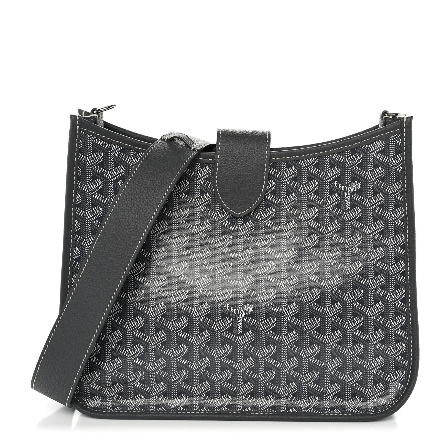 Goyard Goyardine Musette PM Bag Grey