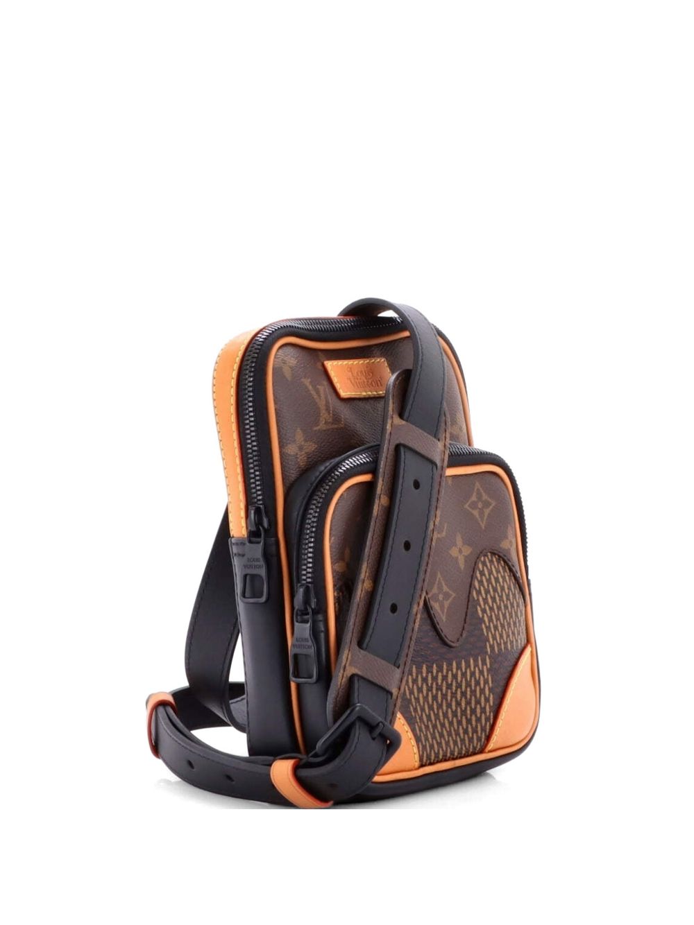 Nigo Amazone Sling Bag Limited Edition Giant Damier and Monogram Canvas crossbody bag