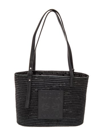 Loewe Straw Square Basket