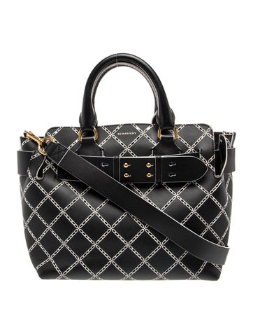 Leather Belt Tote