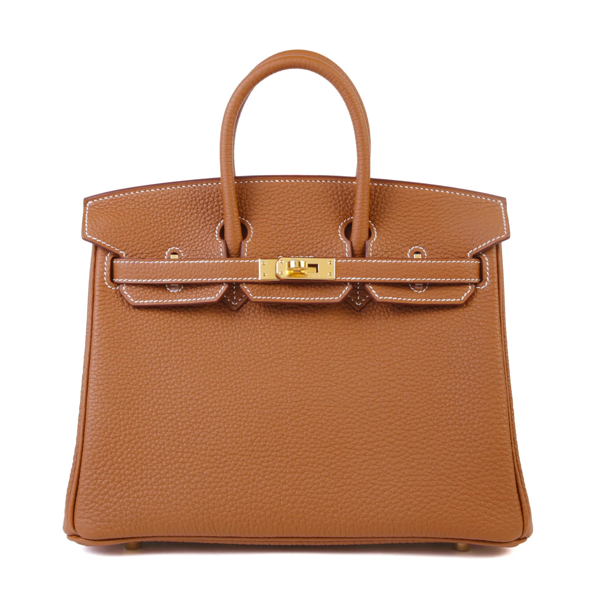 Brand New ( Rank N ) HERMÈS Birkin 25 Gold (37) Togo Gold hardware G (2026)