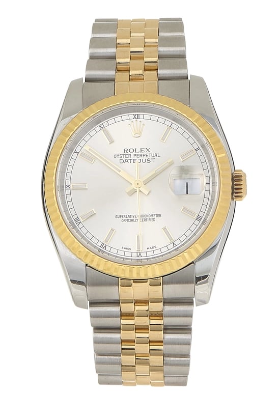Silver Dial Two-Tone Datejust 116233 36mm