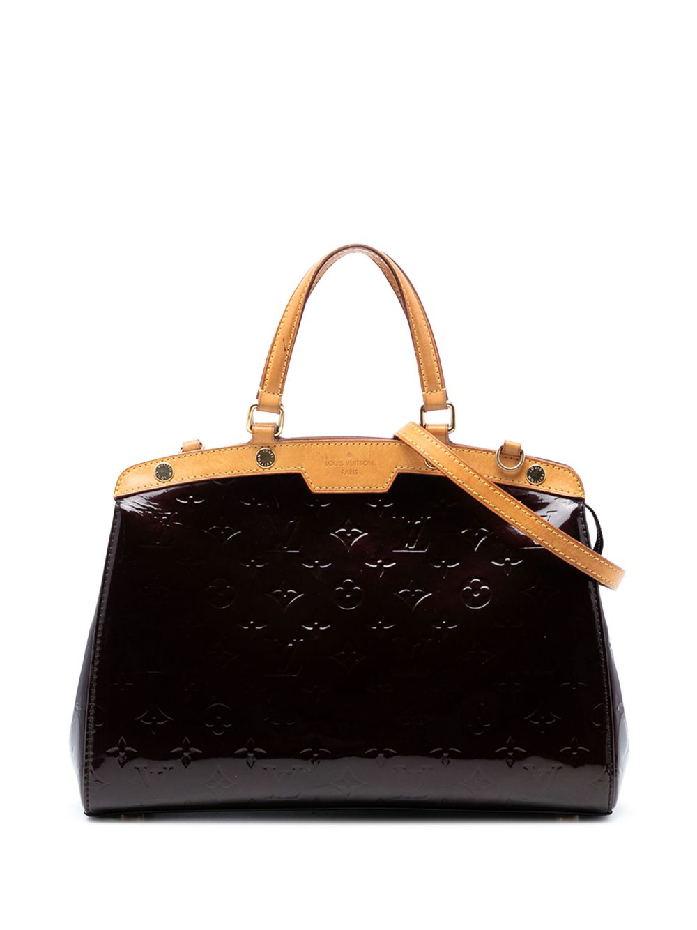 2013 Monogram Vernis Brea MM satchel