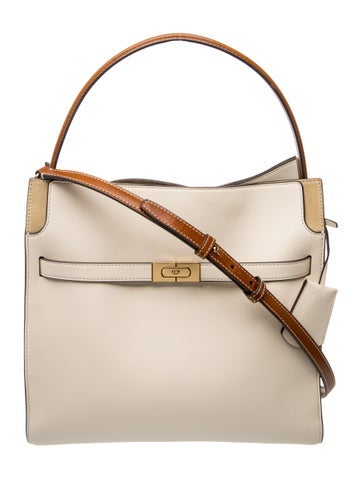 Leather Lee Radziwill Double Bag Small
