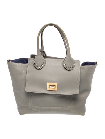 Emilio Pucci Leather Top Handle Bag