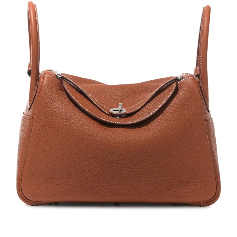 Hermes Gold Clemence Lindy 30 Palladium Hardware, 2021