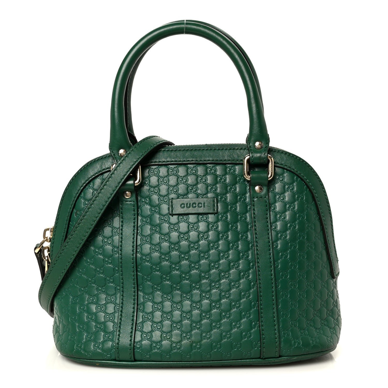 Gucci Soft Microguccissima Mini Dome Bag Emerald