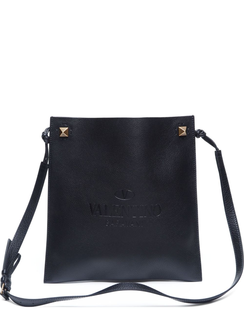 Valentino Garavani 2010 logo-debossed shoulder bag