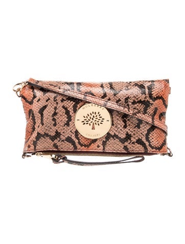 Embossed Leather Crossbody Bag