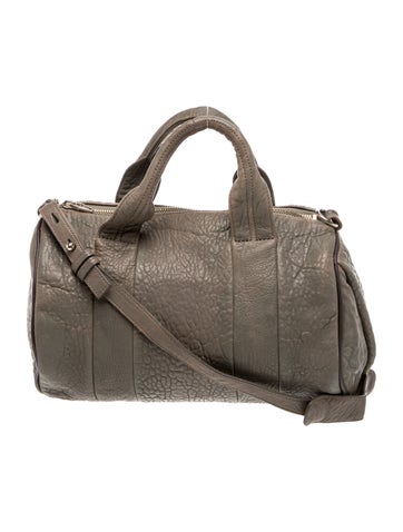 Leather Top Handle Bag