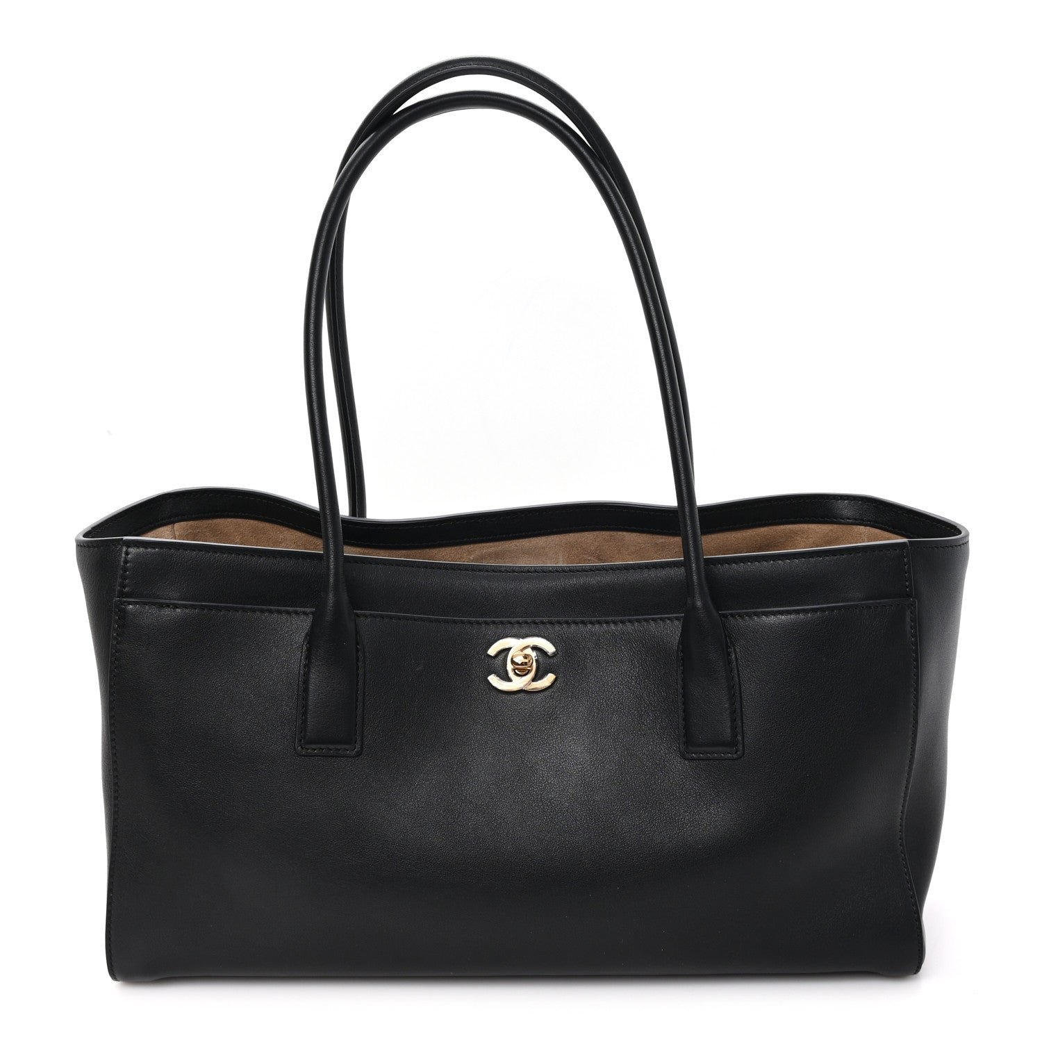 Chanel Calfskin Archetype Small Shopping Tote Black