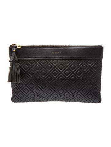 Tory Burch Quilted Clutch