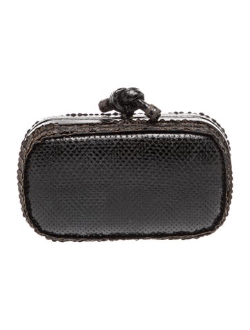 Bottega Veneta Snakeskin Knot