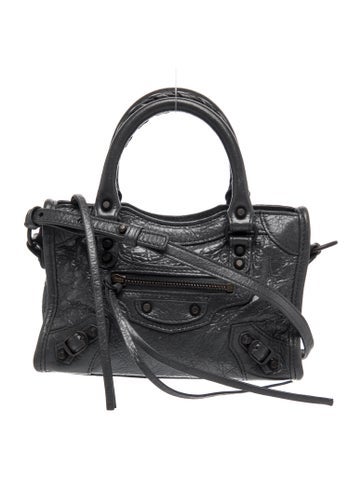 Balenciaga Leather Motocross Classic City Nano 2026