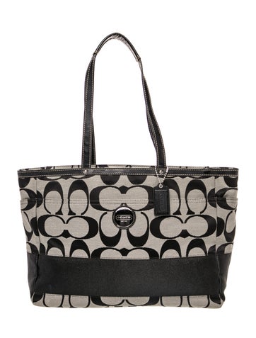 Coach Canvas Tote
