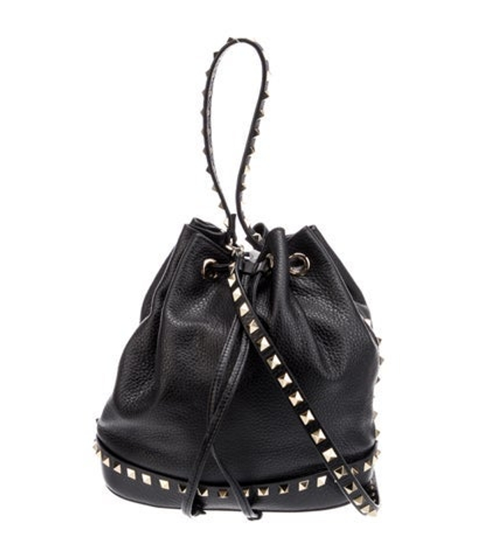 Valentino Leather Bucket Bag