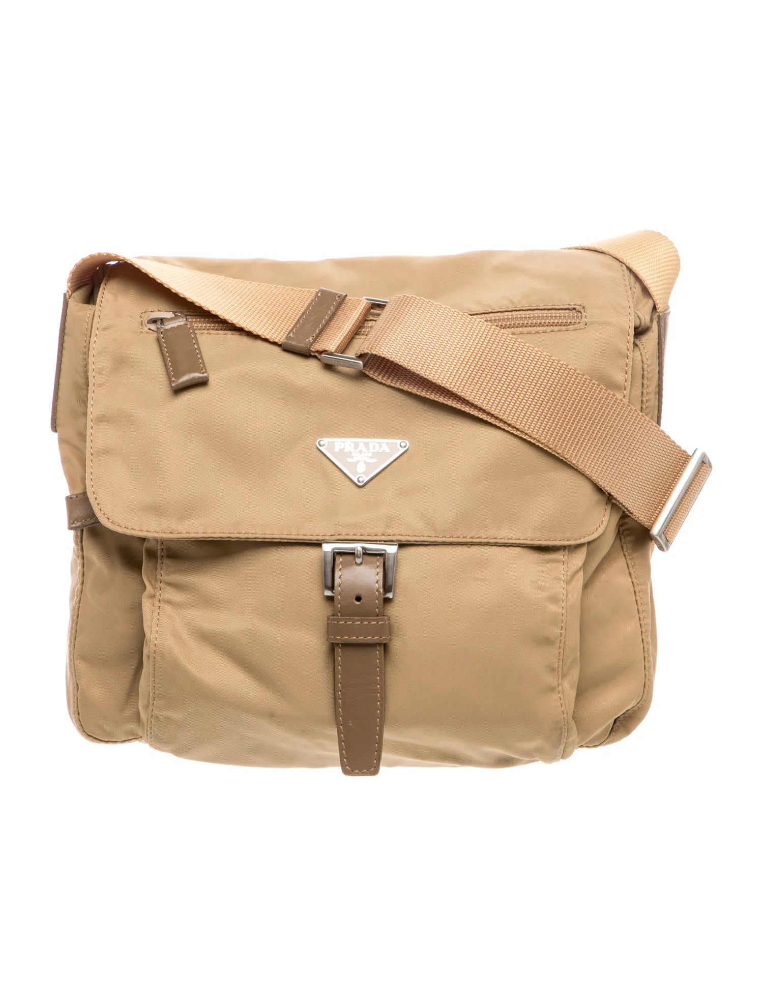 Tessuto Nylon Shoulder Bag Medium Vintage