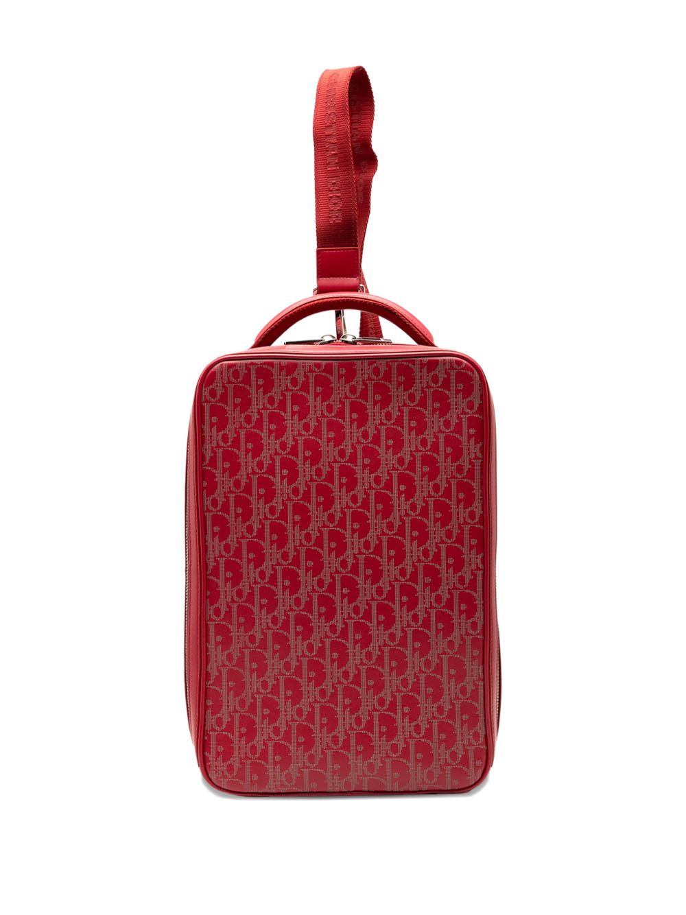 2021 Oblique Perforated Calfskin Galaxy World Tour Shoe Case satchel