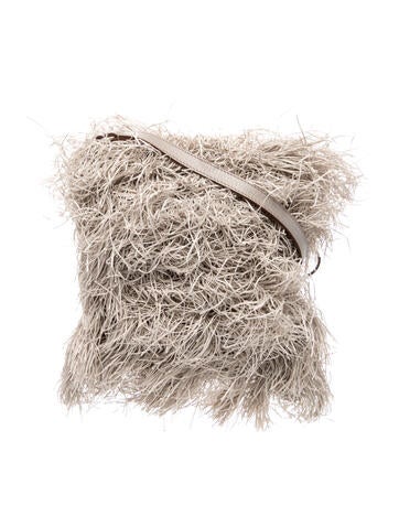 Brunello Cucinelli Straw Minaudière