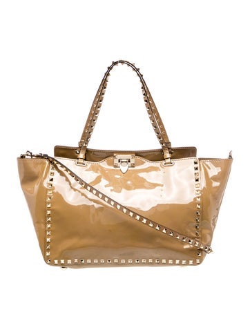 Rockstud Top Handle Bag