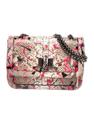 Christian Louboutin Python Shoulder Bag