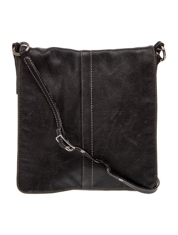 Leather Messenger Bag