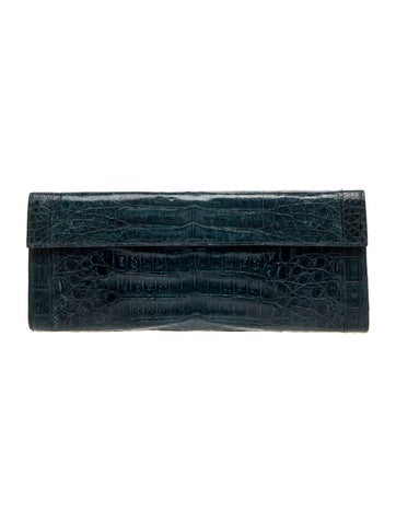 Nancy Gonzalez Crocodile Clutch