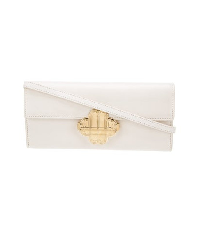Maje Leather Clutch