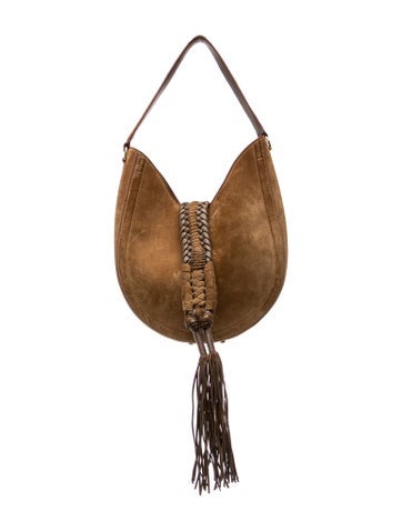 Suede Shoulder Bag