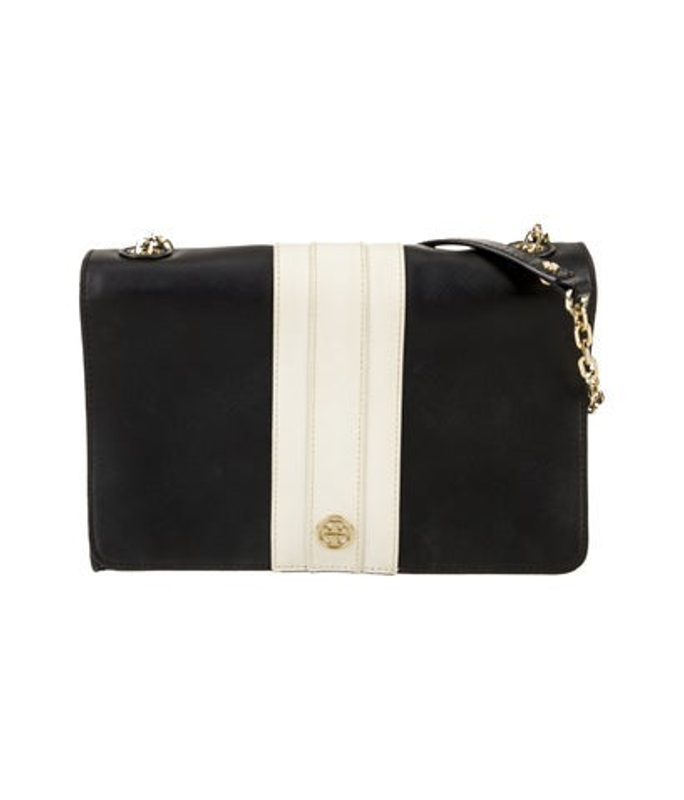 Tory Burch Burch Saffiano Leather Shoulder Bag