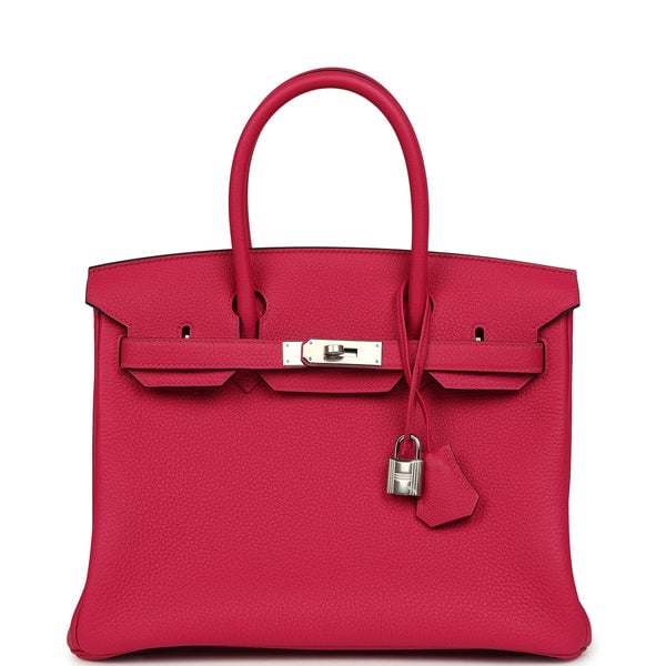 Hermes Birkin 30 Rose Mexico Togo Palladium Hardware
