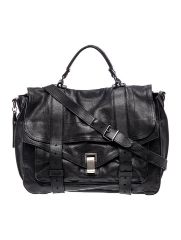 Leather Top Handle Bag