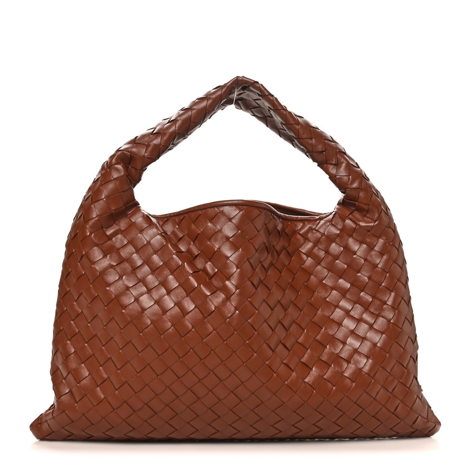 Calfskin Intrecciato Small Hop Sapele