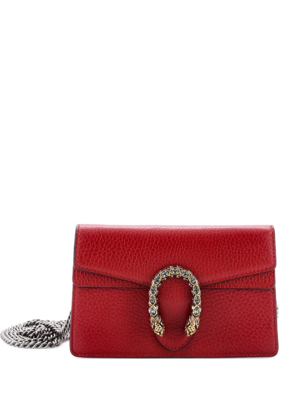 Dionysus Bag Leather Super Mini clutch bag