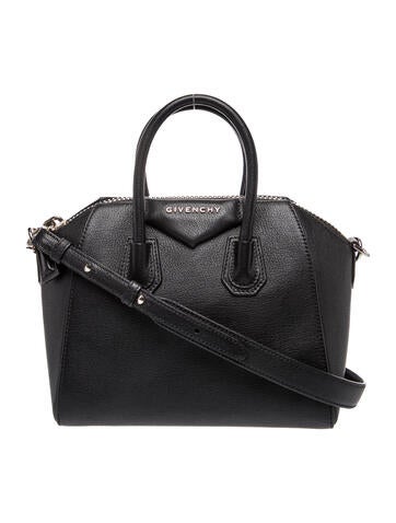 Leather Top Handle Bag