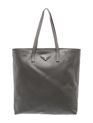 Enameled Metal Triangle Tote