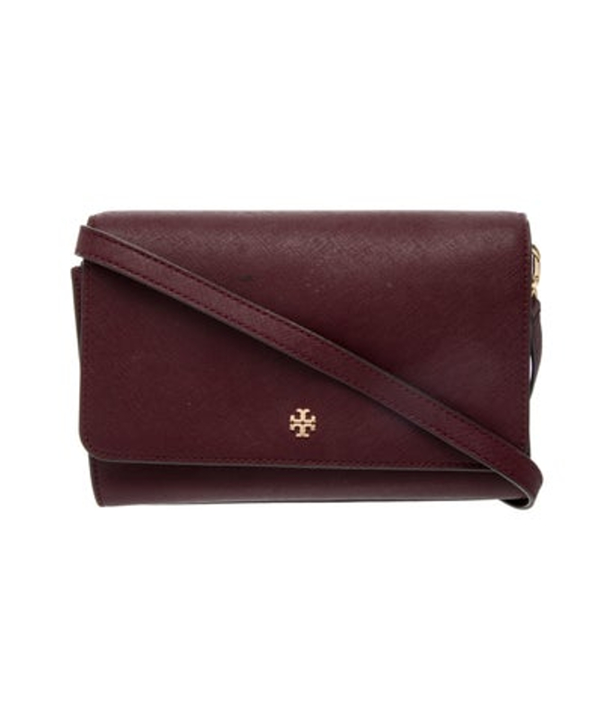 Tory Burch Burch Saffiano Leather Shoulder Bag