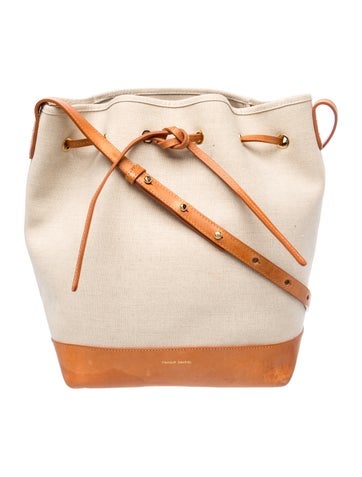 Canvas Bucket Bag