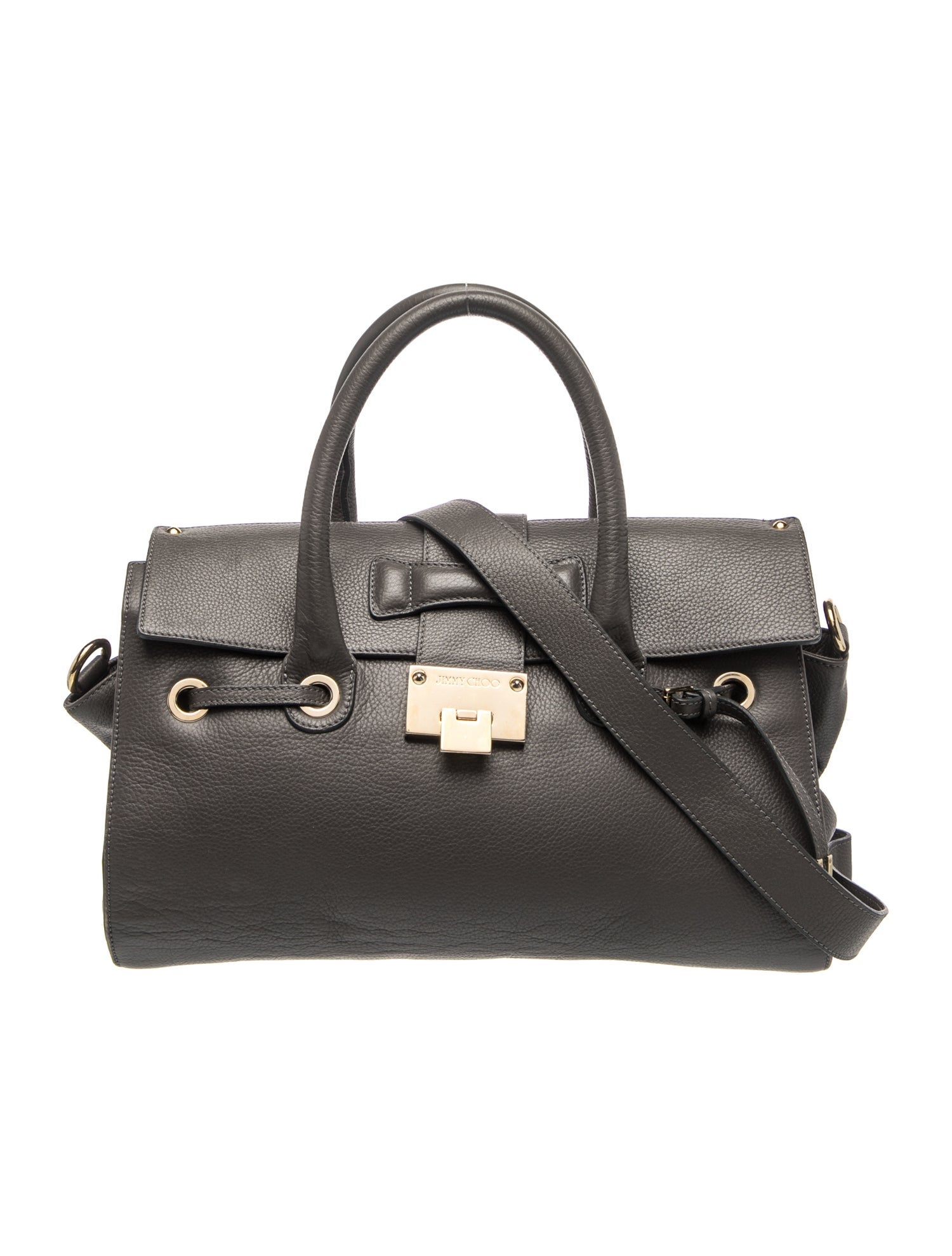 Leather Top Handle Bag