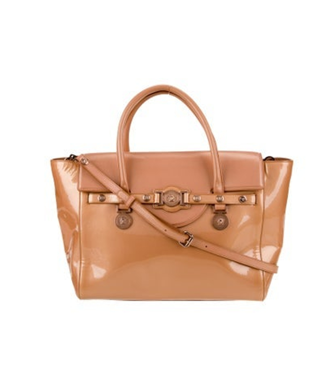Versace Patent Leather Tote