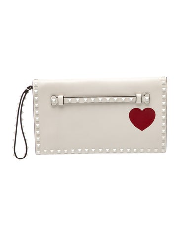 Valentino Rockstud Clutch