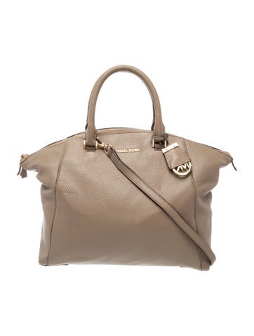 Leather Top Handle Bag