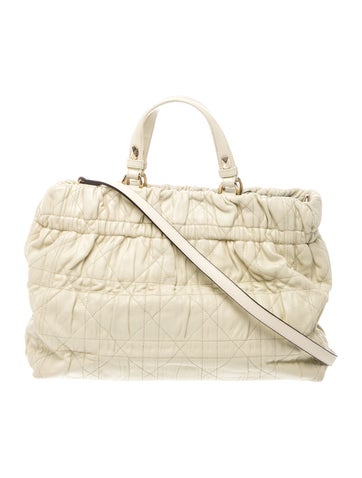 Cannage Top Handle Bag Vintage