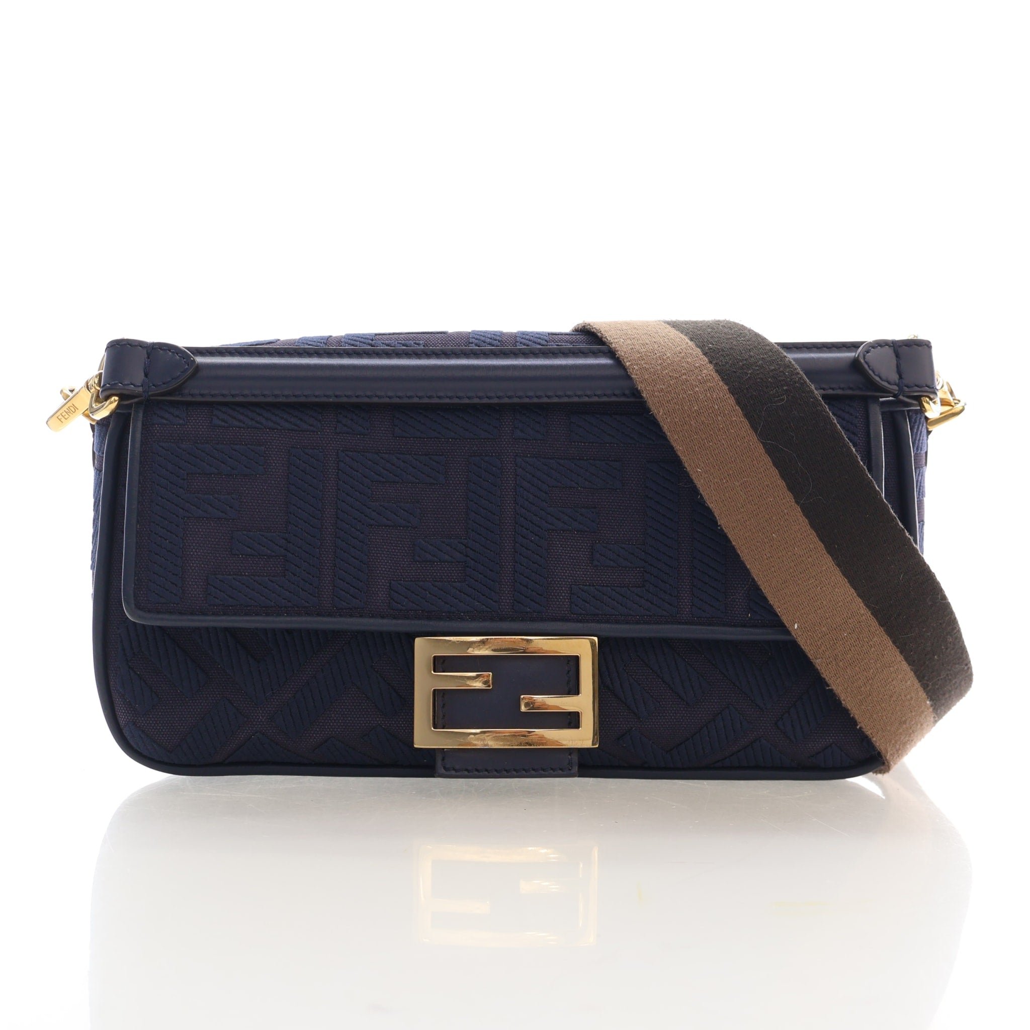 Fendi Medium Embroidered Baguette