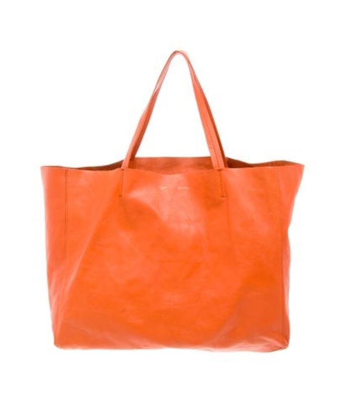 Celine Leather Cabas Horizontal