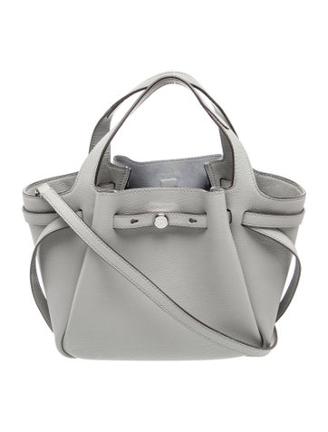 Leather Top Handle Bag