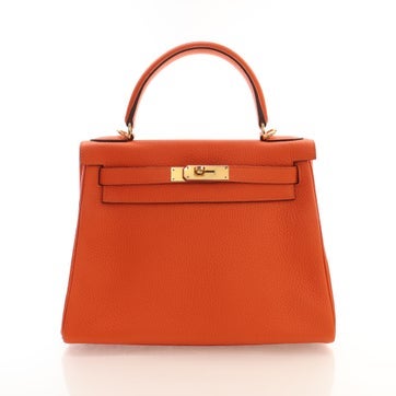 Togo Leather Kelly 28